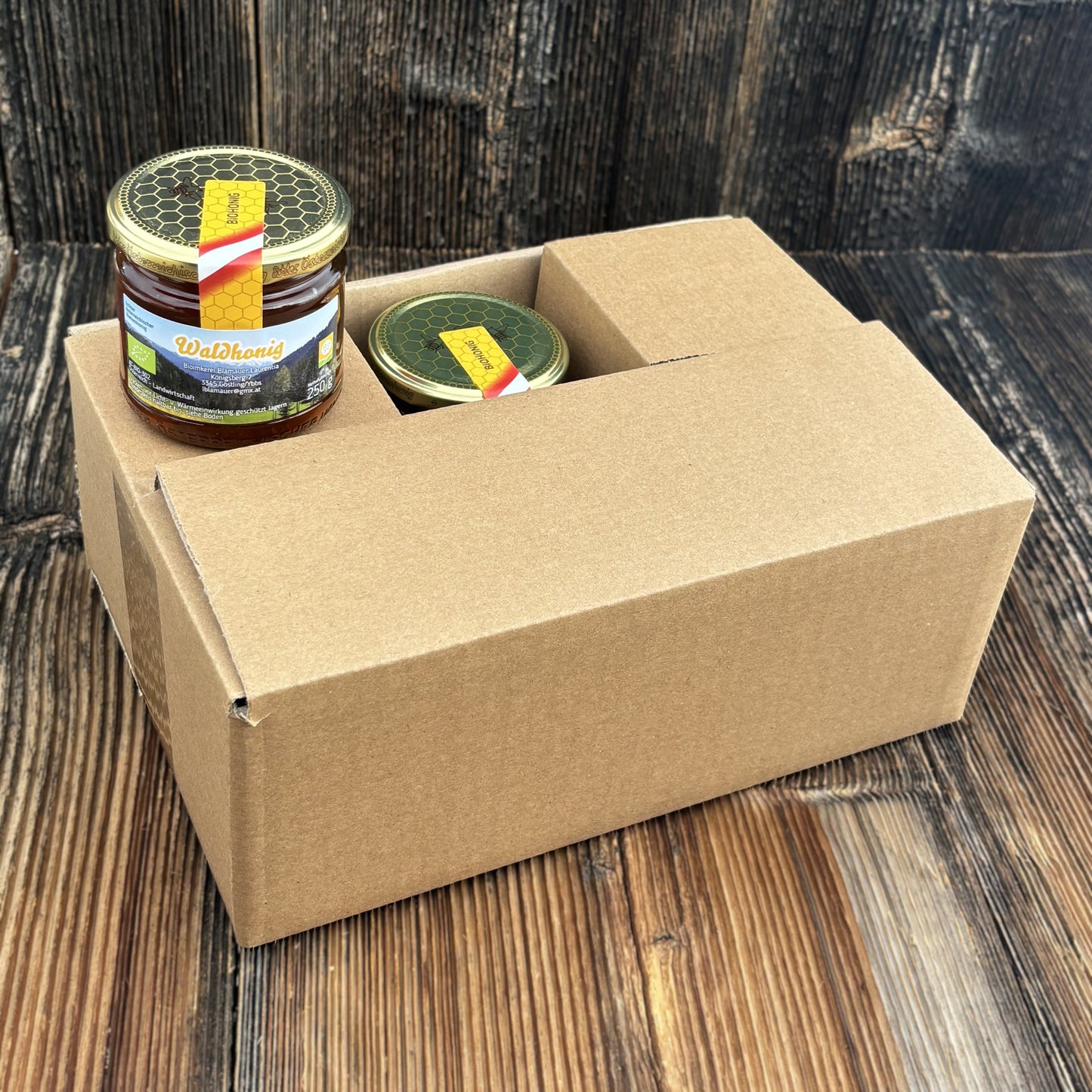 Bio Waldhonig 250g würziger Geschmack - 6er-Karton - aus Göstling - BioImkerei Blamauer