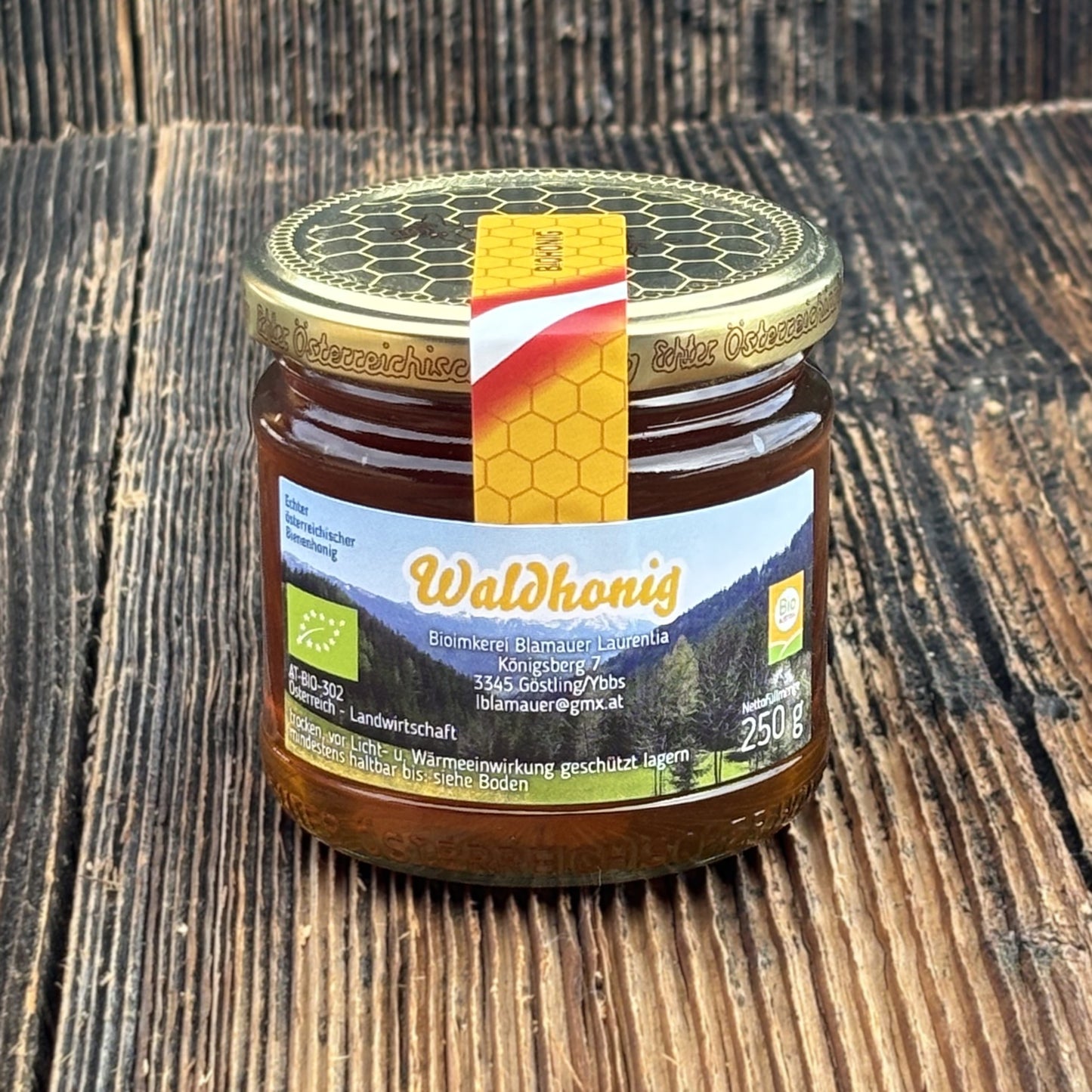 Bio Waldhonig 250g würziger Geschmack - aus Göstling - BioImkerei Blamauer